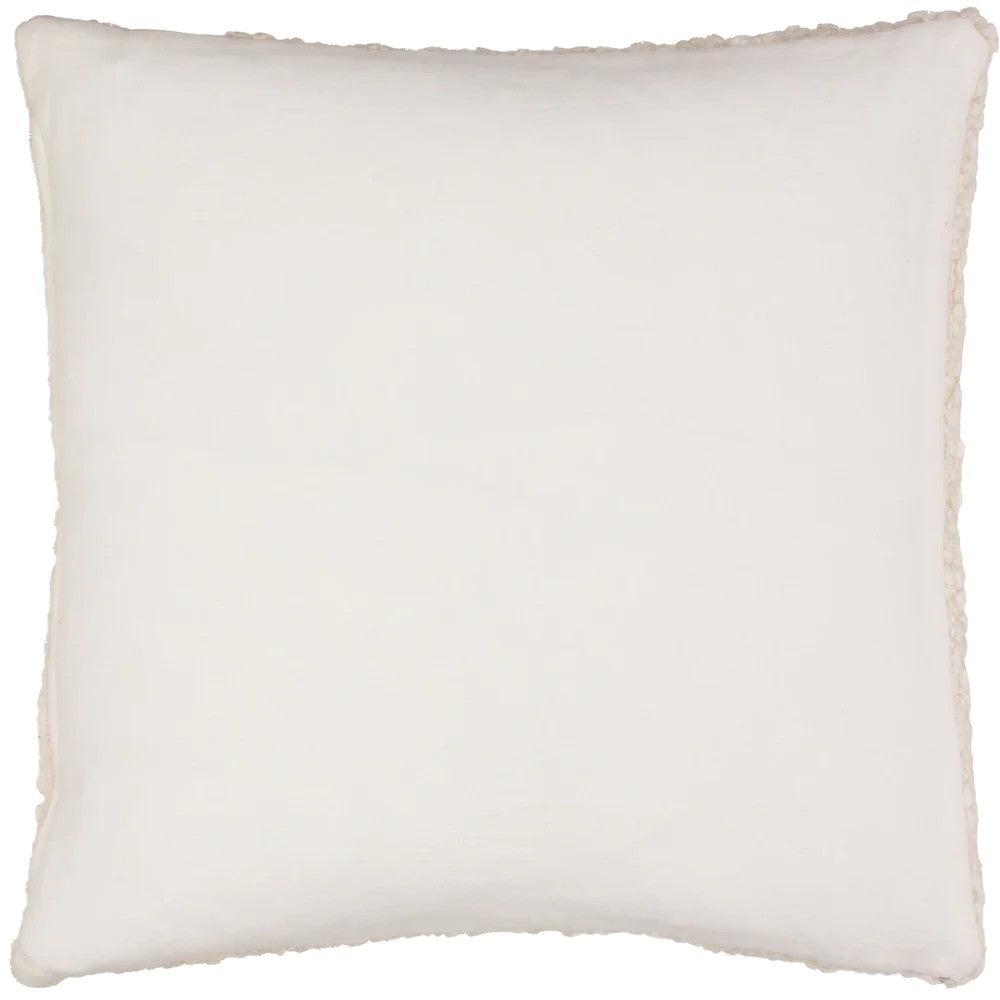 Ecru - Back - Yard Ulsmere Bouclé Cushion Cover