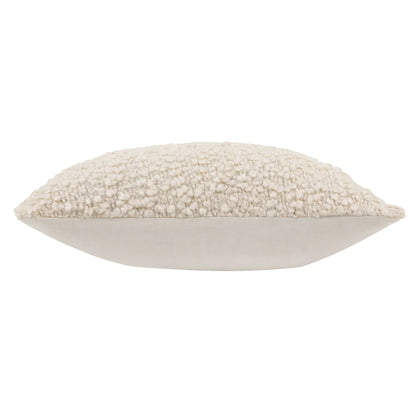 Ecru - Side - Yard Ulsmere Bouclé Cushion Cover