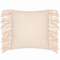 Pecan - Back - Yard Saku Fringed Blossom Cushion Cover