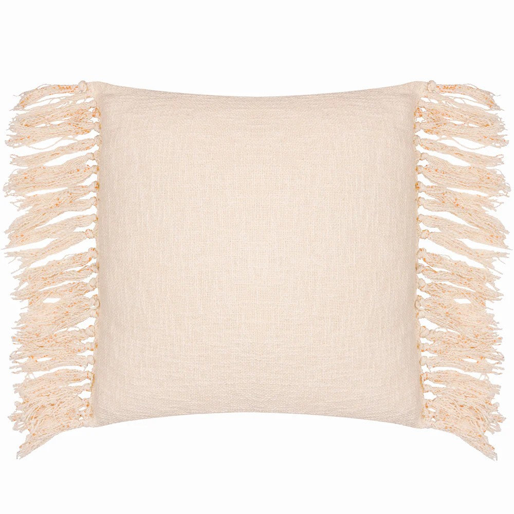 Honey - Back - Yard Saku Fringed Blossom Cushion Cover