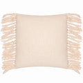 Kilm Red - Back - Yard Saku Fringed Blossom Cushion Cover