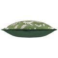 Green - Side - Furn Buckthorn Piped Velvet Bear Cushion Cover