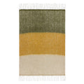 Natural-Moss - Front - Yard Rawton Herringbone Ombre Throw