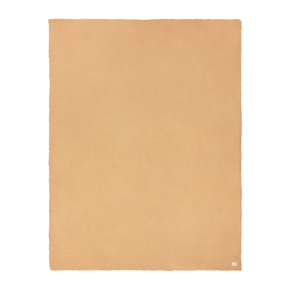 Toffee - Front - Yard Ronan Sherpa Fleece Waffle Throw
