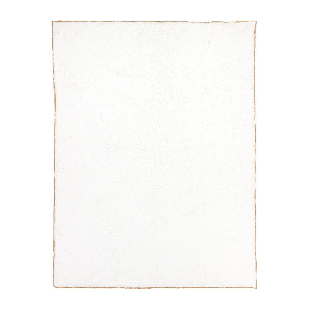 Toffee - Back - Yard Ronan Sherpa Fleece Waffle Throw