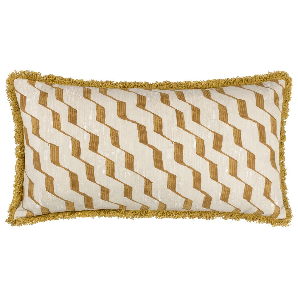 Honey - Front - Hoem Zabine Geometric Cushion Cover