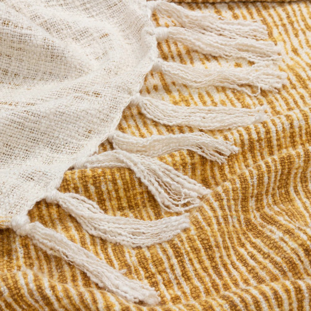 Cumin - Back - Yard Sono Ink Abstract Throw