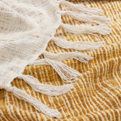 Cumin - Back - Yard Sono Ink Abstract Throw