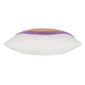 White-Multicoloured - Side - Heya Home Tassel Rainbow Cushion Cover