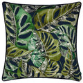 Midnight - Front - Wylder Ebon Wilds Khari Piped Cushion Cover