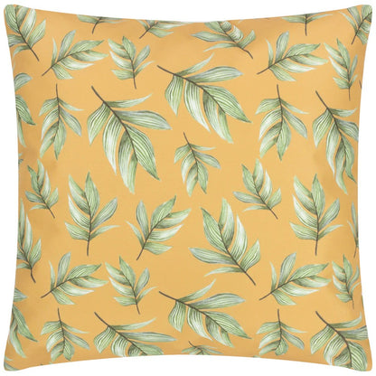 Multicoloured - Back - Wylder Kali Leopard Outdoor Cushion Cover