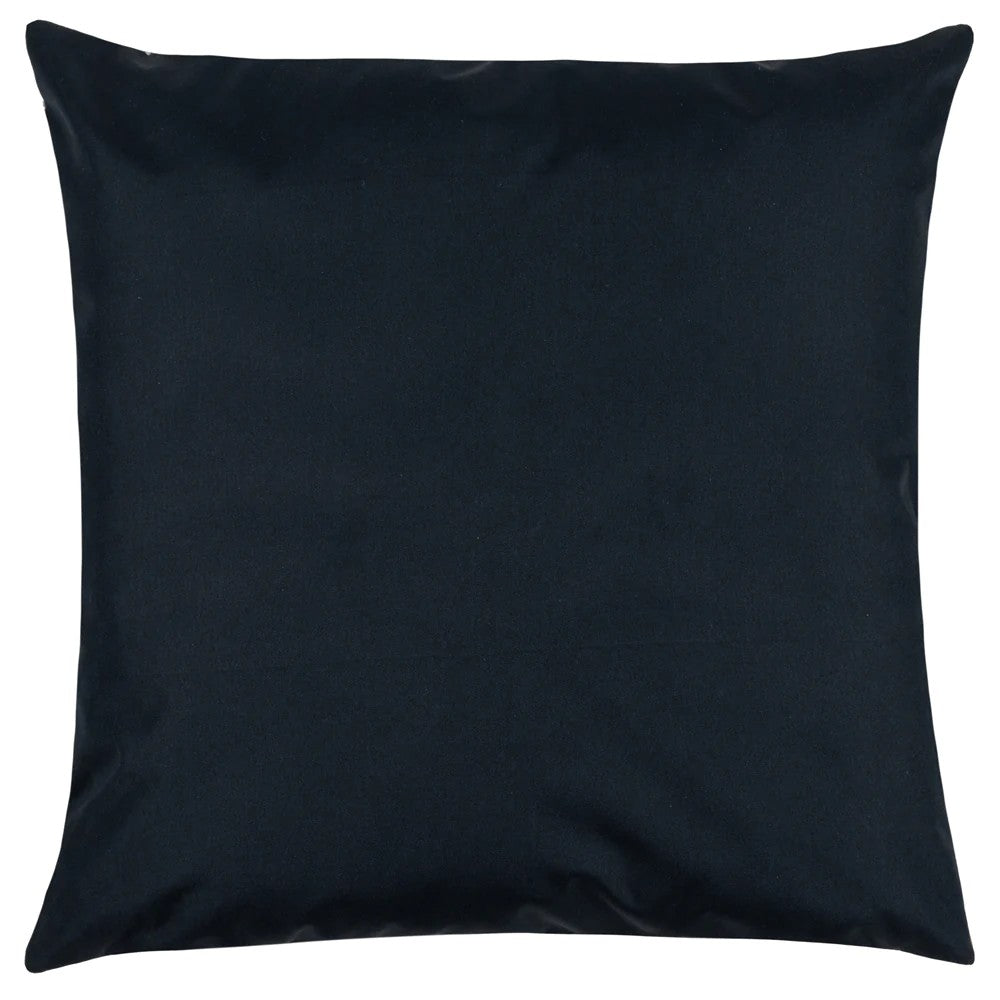 Saffron - Back - Wylder Ebon Wilds Mahari Outdoor Cushion Cover