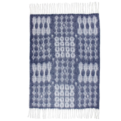 Ink - Front - Yard Caernarfon Faux Mohair Throw