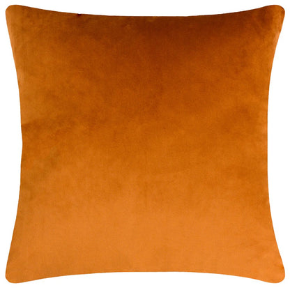 Ginger-Navy - Back - Furn Cleo Embroidered Woven Linear Cushion Cover
