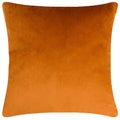 Ginger-Navy - Back - Furn Cleo Embroidered Woven Linear Cushion Cover