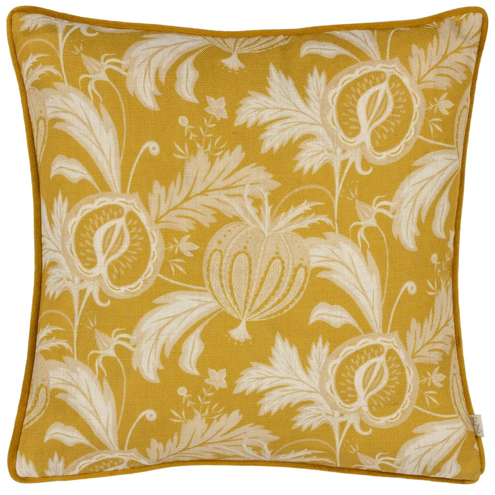 Saffron - Front - Evans Lichfield Piped Cushion Cover