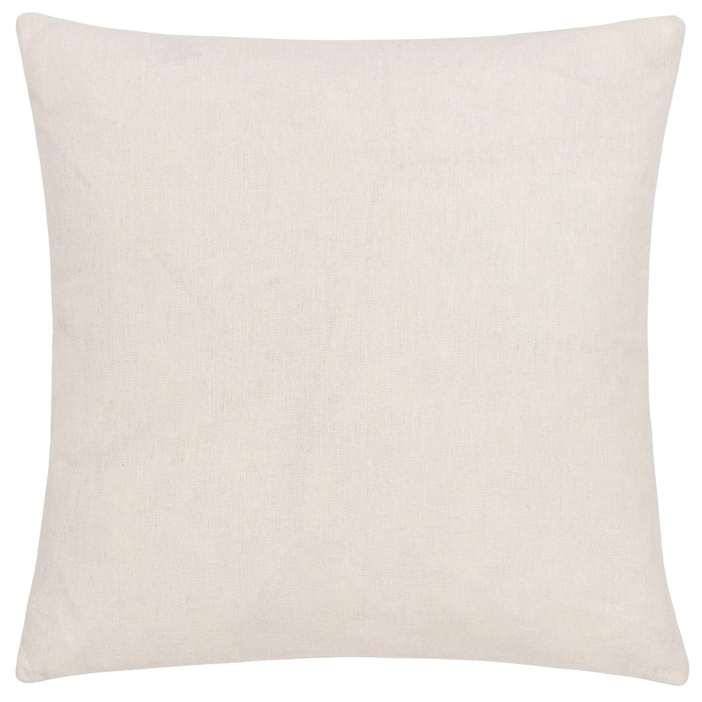 Ecru - Back - Hoem Lauder Jacquard Cushion Cover