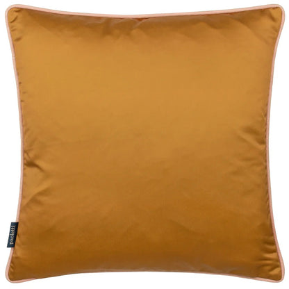 Teal - Back - Paoletti Carnaby Satin Chain Geometric Cushion Cover