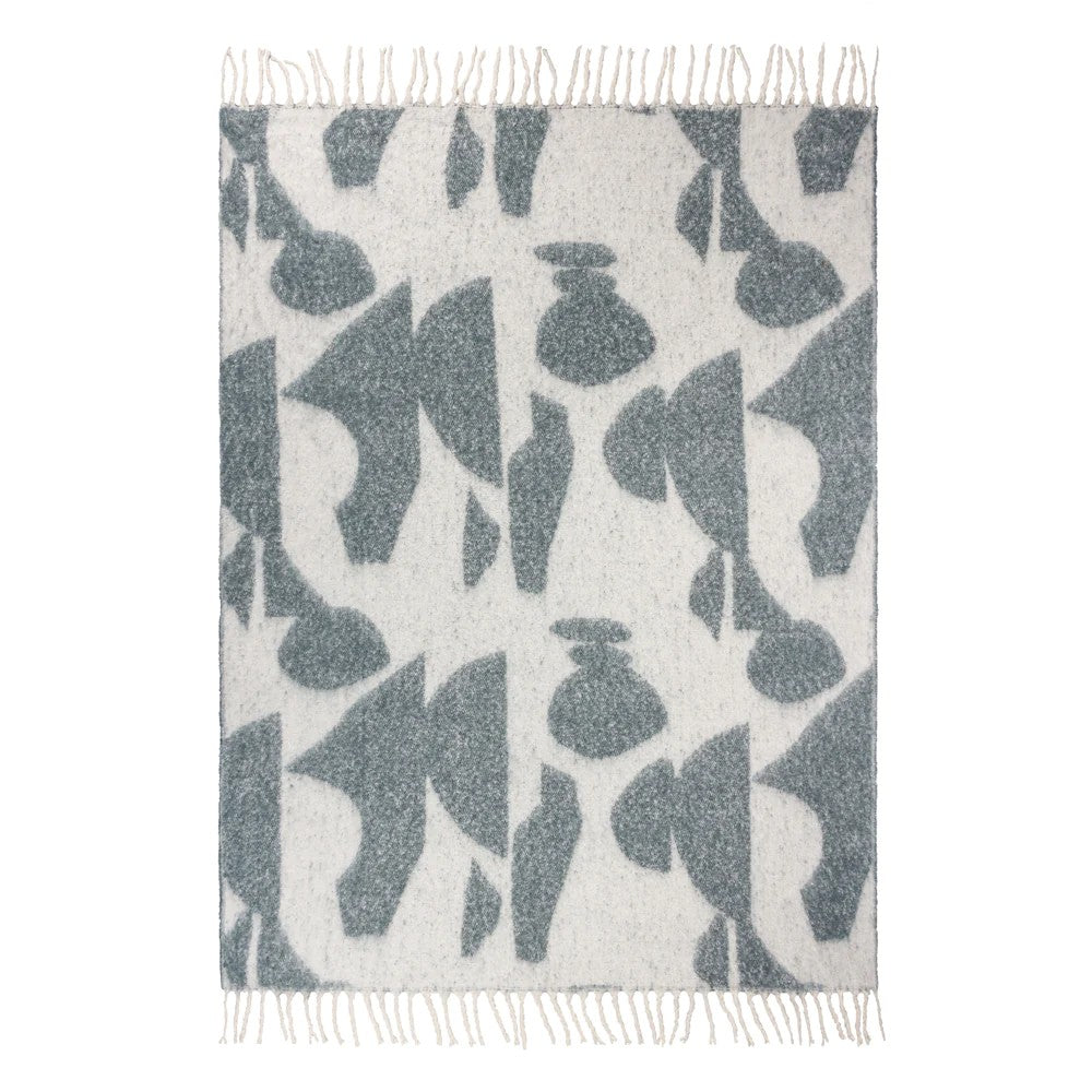 Dusk - Back - Hoem Meta Jacquard Tassel Throw