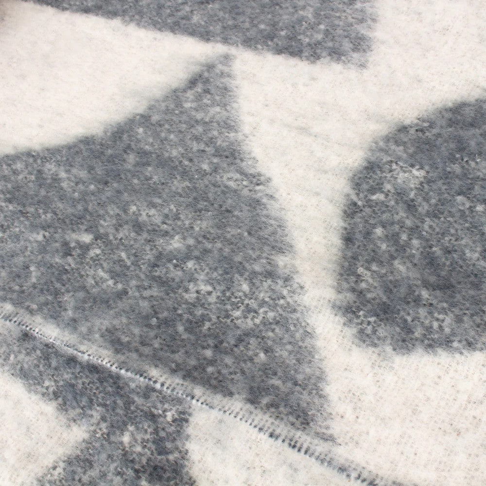 Dusk - Side - Hoem Meta Jacquard Tassel Throw