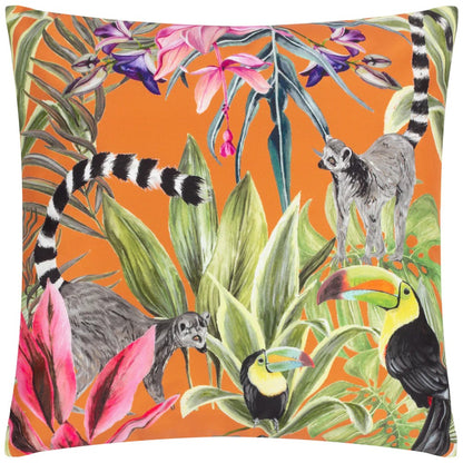 Multicoloured - Front - Wylder Kali Animals Outdoor Cushion Cover