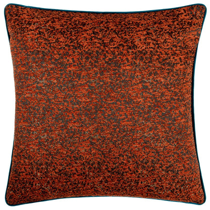 Copper - Front - Paoletti Chenille Piped Cushion Cover
