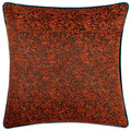 Copper - Front - Paoletti Chenille Piped Cushion Cover