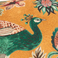 Ochre-Claret - Lifestyle - Wylder Holland Park Duo Peacock Rectangular Cushion Cover