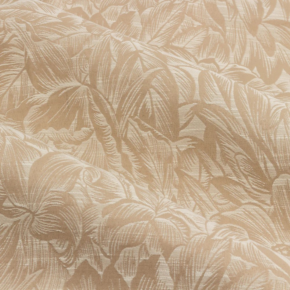 Natural - Lifestyle - Wylder Nature Grantley Jacquard Pencil Pleat Curtains