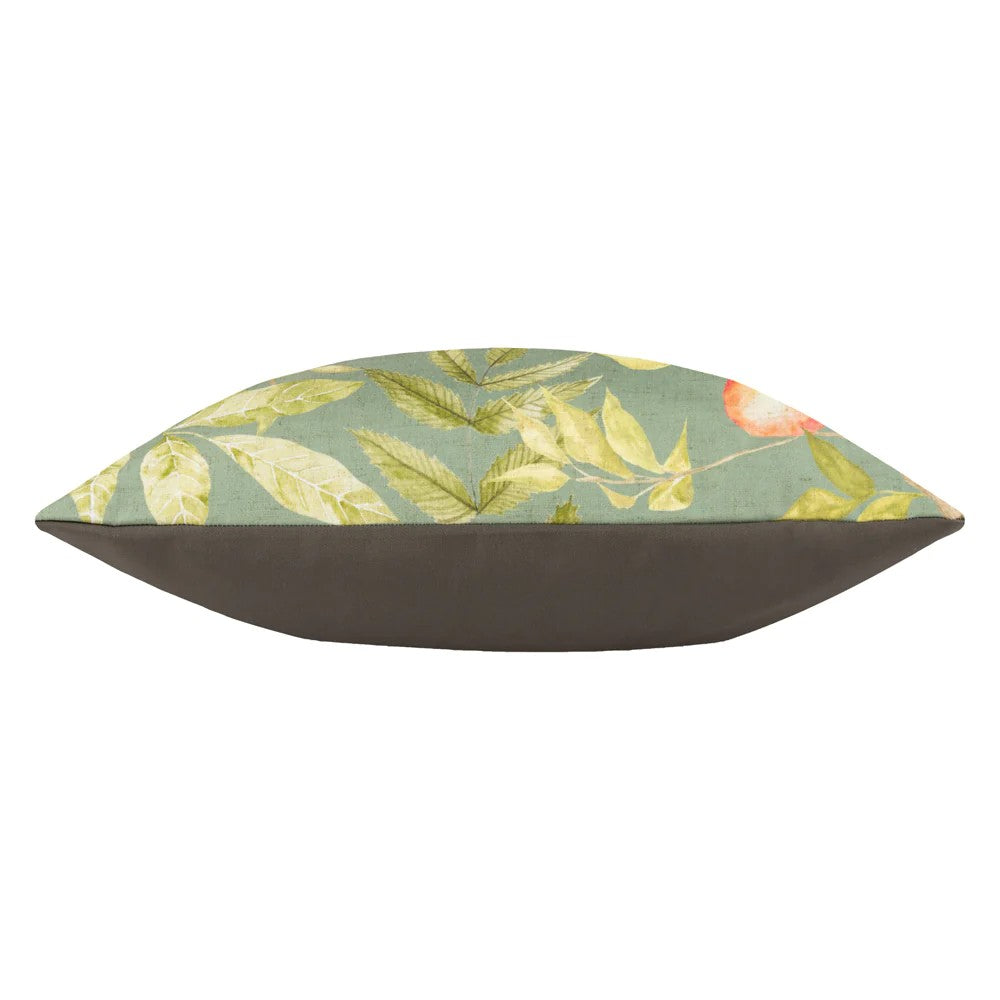 Olive - Side - Evans Lichfield Grove Highland Cow Outdoor Cushion Cover