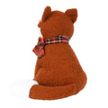 Rusty Orange - Back - Paoletti Bouclé Fox Doorstop