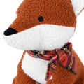 Rusty Orange - Side - Paoletti Bouclé Fox Doorstop