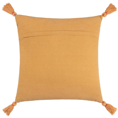 Gold - Back - Wylder Tropics Embroidered White Tiger Cushion Cover
