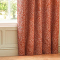 Brick - Back - Wylder Nature Grantley Jacquard Eyelet Curtains