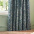 Wedgewood - Back - Wylder Nature Grantley Jacquard Eyelet Curtains