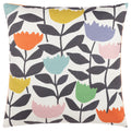 Multicoloured - Front - Furn Tulip Cushion Cover