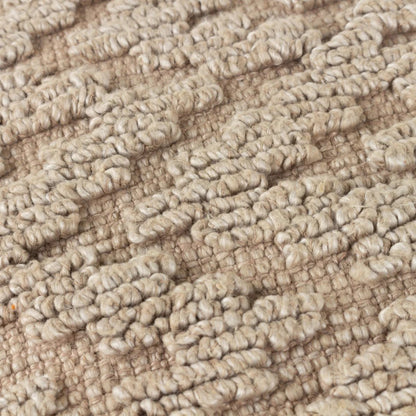 Taupe - Lifestyle - Yard Calvay Chunky Textured Cushion Cover