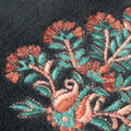 Navy - Lifestyle - Paoletti Rennes Embroidered Cushion Cover