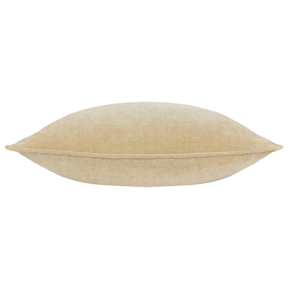 Natural - Back - Yard Heavy Chenille Reversible Cushion Cover