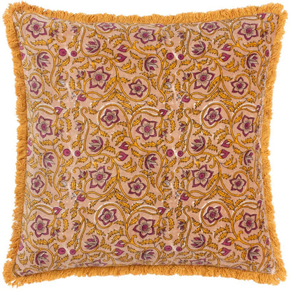 Shell - Front - Paoletti Cotton Velvet Filigree Cushion Cover