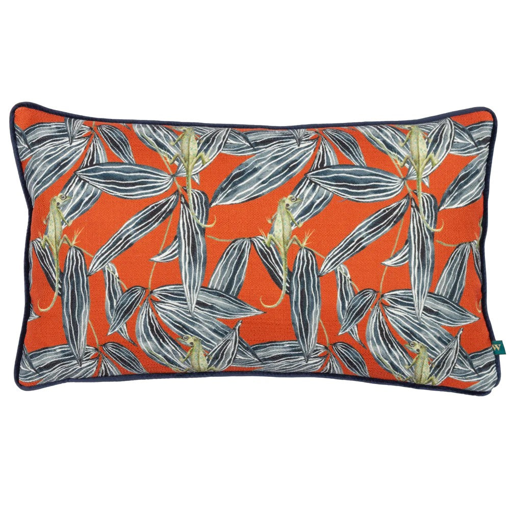 Cinnamon - Front - Wylder Ebon Wilds Nkiru Piped Cushion Cover
