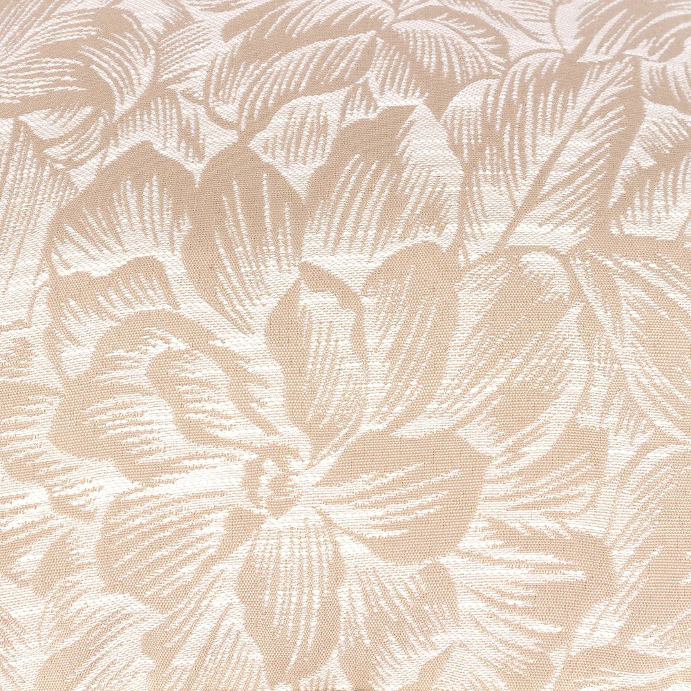 Natural - Side - Wylder Nature Grantley Jacquard Piped Cushion Cover