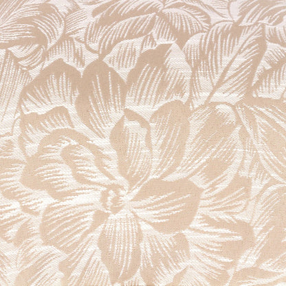Natural - Side - Wylder Nature Grantley Jacquard Piped Cushion Cover