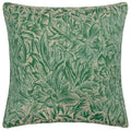 Emerald - Front - Wylder Nature Grantley Jacquard Piped Cushion Cover