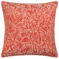 Brick - Front - Wylder Nature Grantley Jacquard Piped Cushion Cover