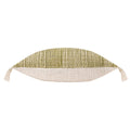 Olive - Side - Yard Sono Ink Fringed Abstract Cushion Cover