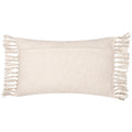 Cumin - Back - Yard Sono Ink Fringed Abstract Cushion Cover