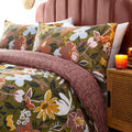 Multicoloured - Back - Furn Asterea Floral Duvet Cover Set
