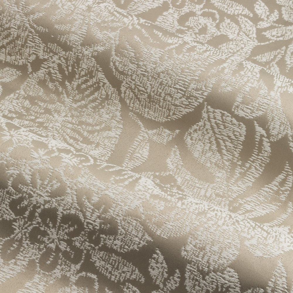 Natural - Lifestyle - Wylder Bali Jacquard Botanical Eyelet Curtains