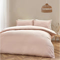 Baked Earth - Front - Yard Heaton Cotton Stripe Duvet Cover Set